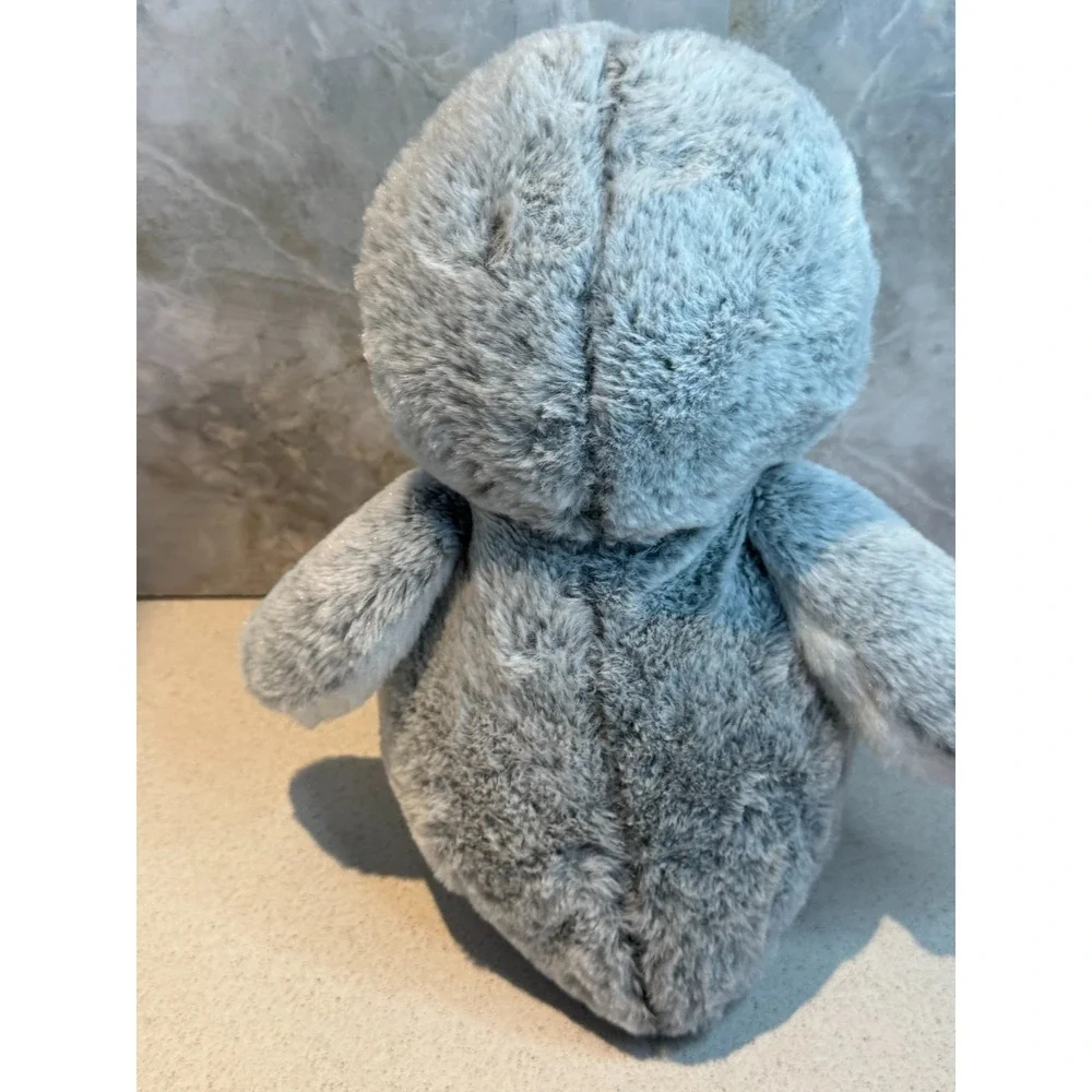 Gray White Baby Penguin Plush Toy Stuffed Animal Soft Cuddly Gift 12